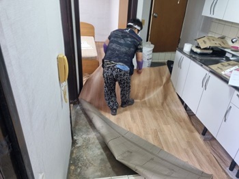 거주환경개선사업 작업 모습 3