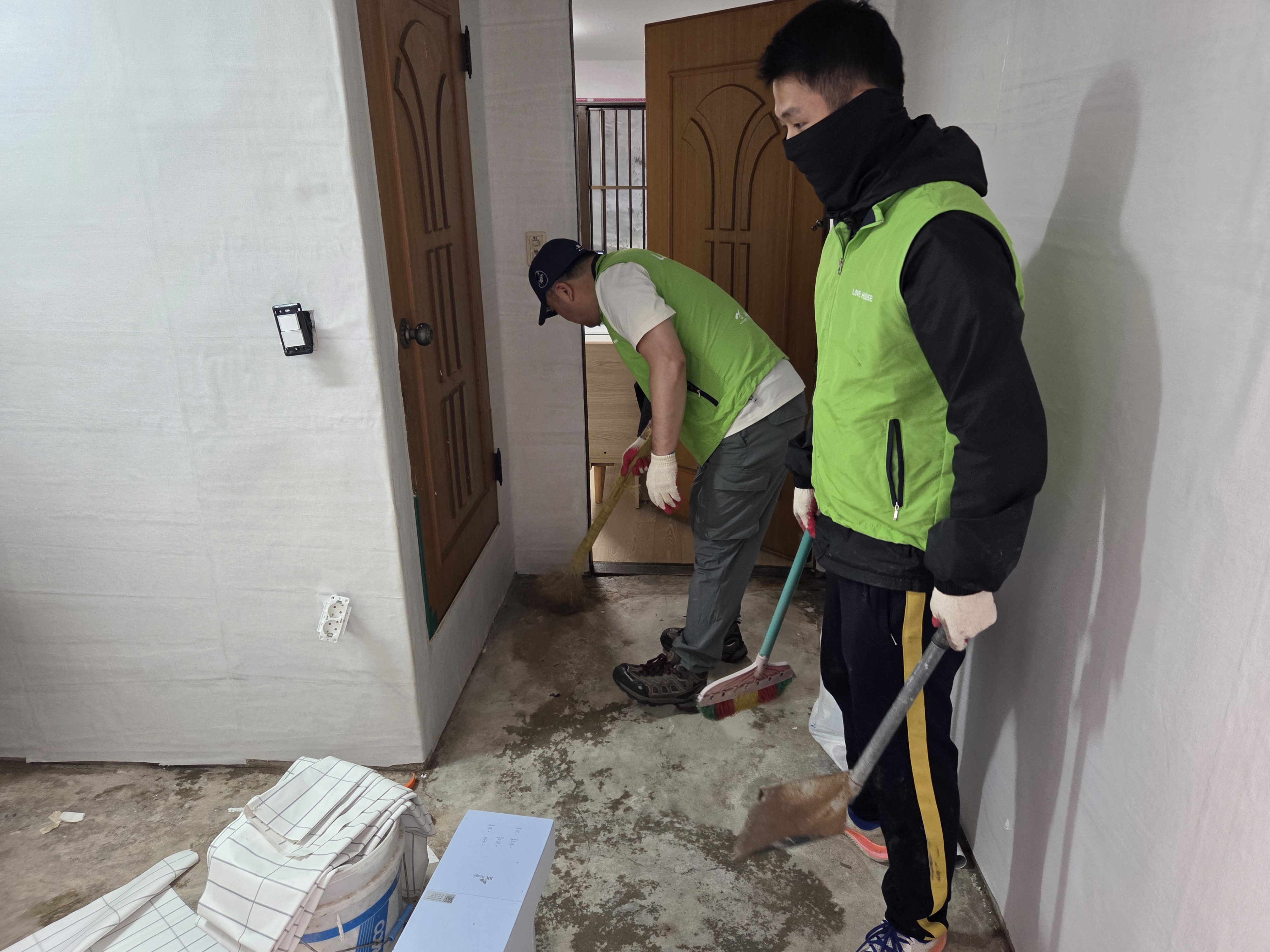 거주환경개선사업 작업 모습 4