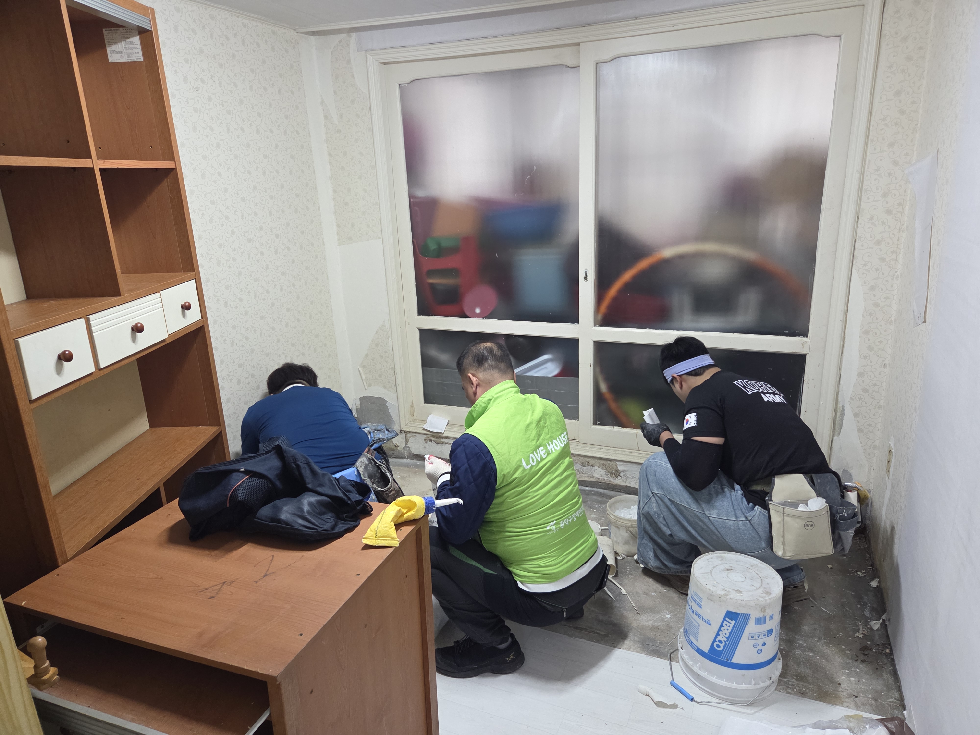 거주환경개선사업 작업 모습 5