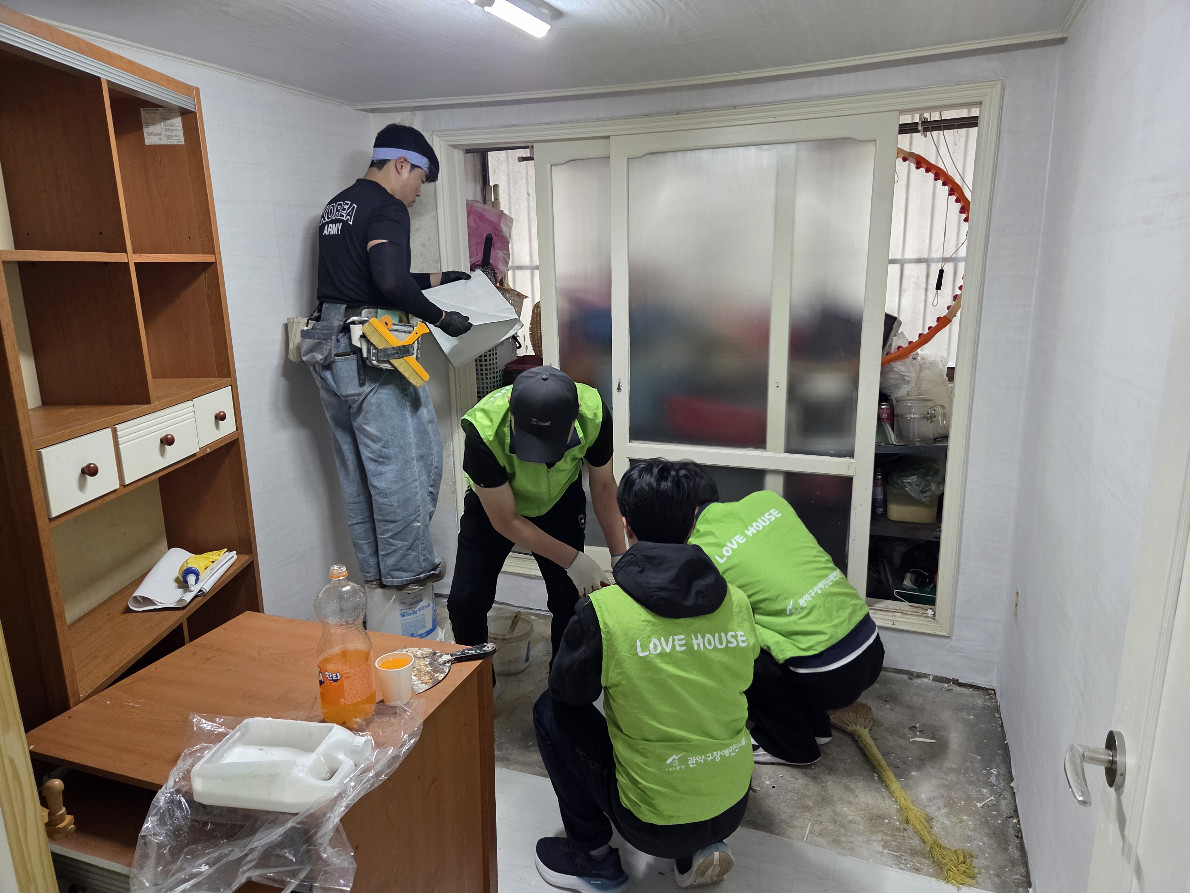 거주환경개선사업 작업 모습 7