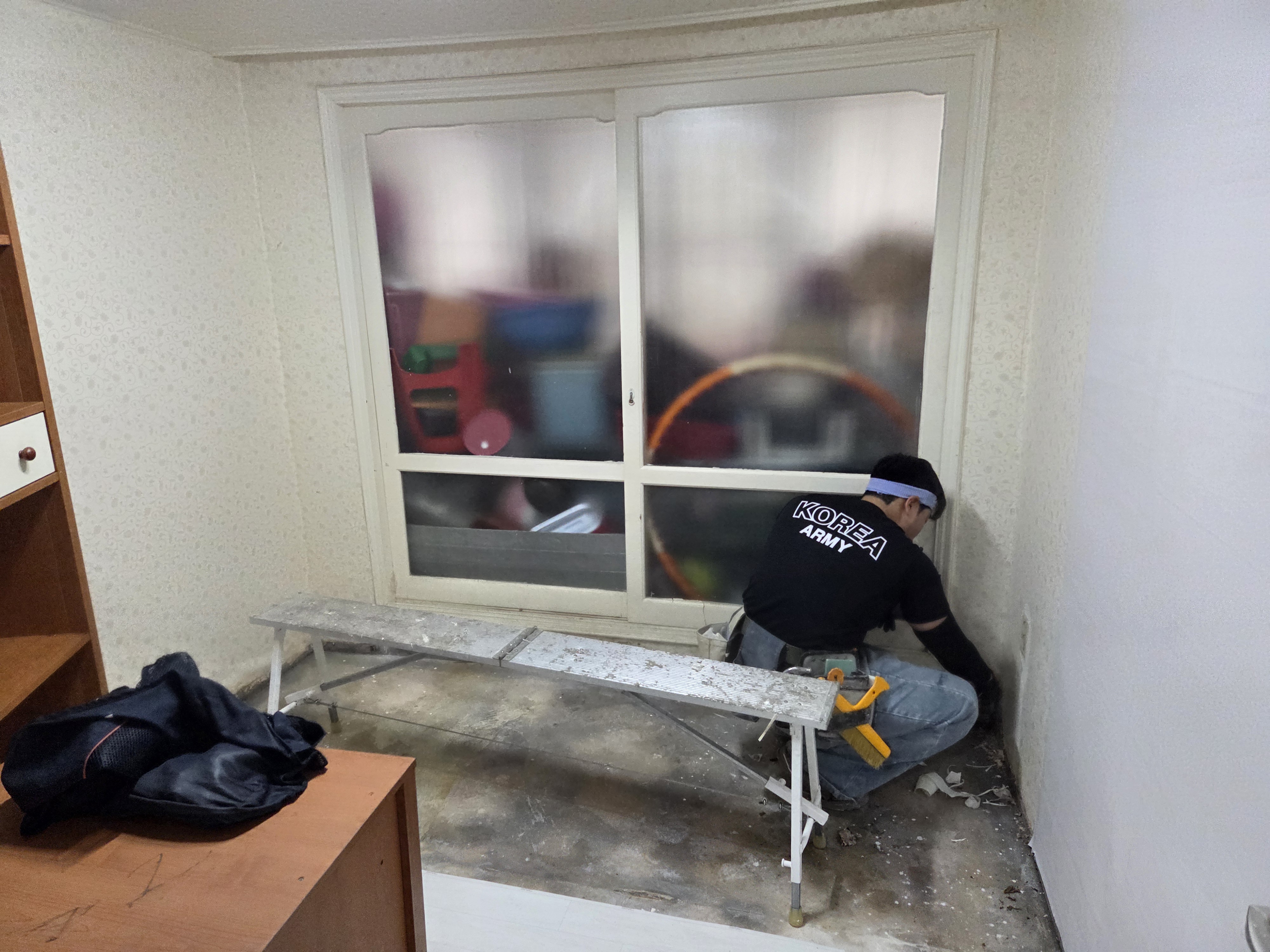 거주환경개선사업 작업 모습 8