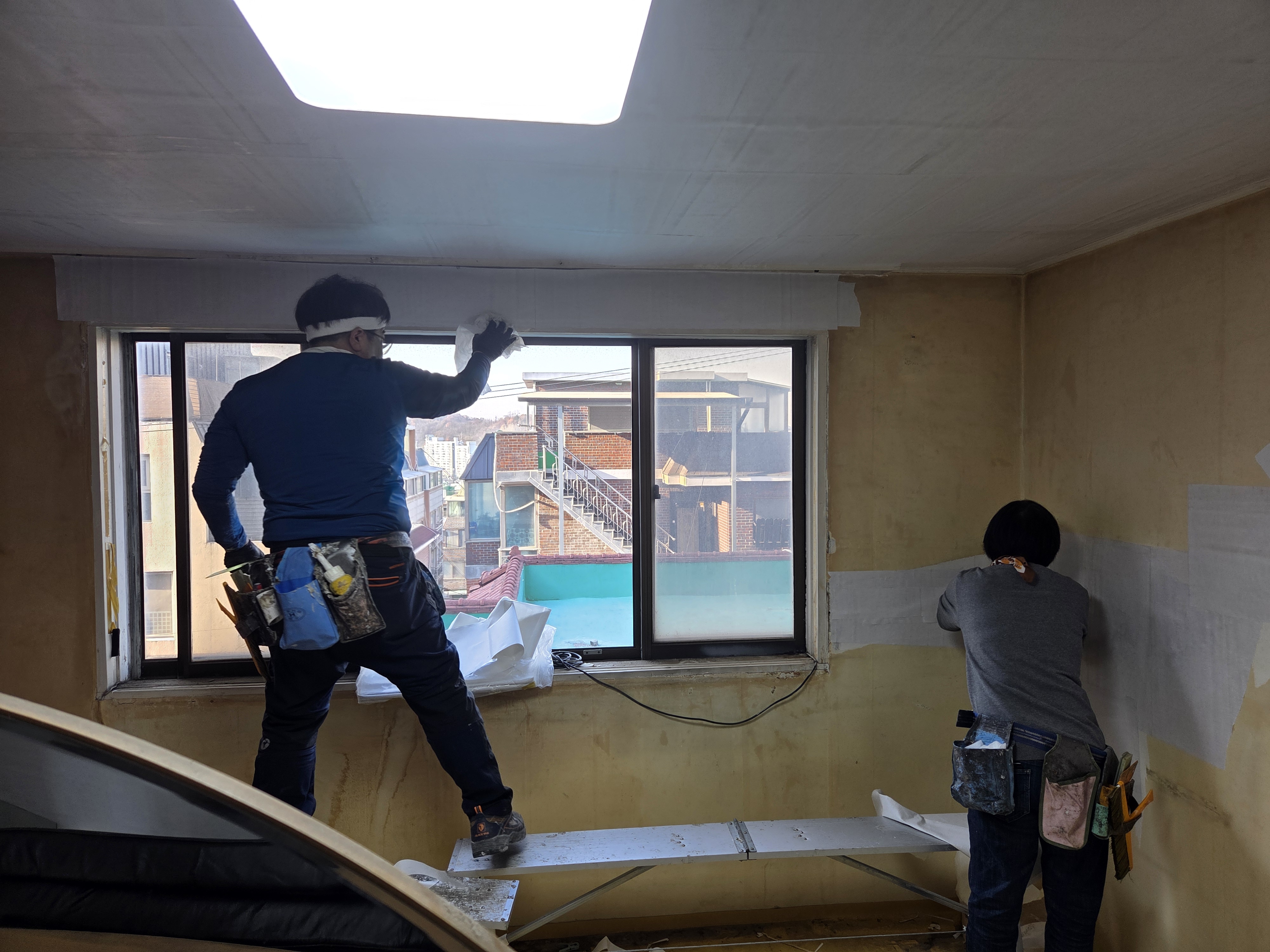 거주환경개선사업 작업 모습 4