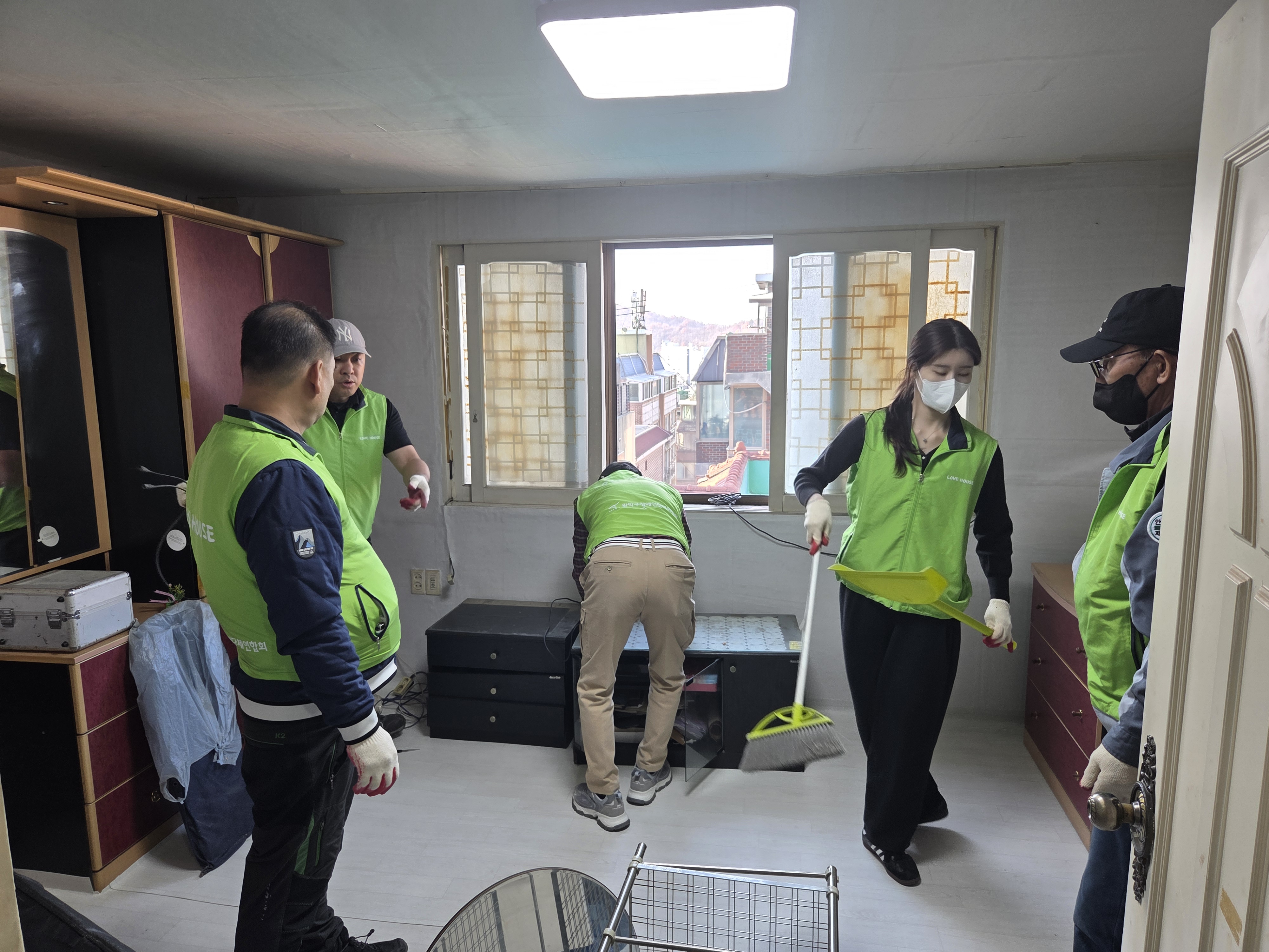 거주환경개선사업 작업 모습 7